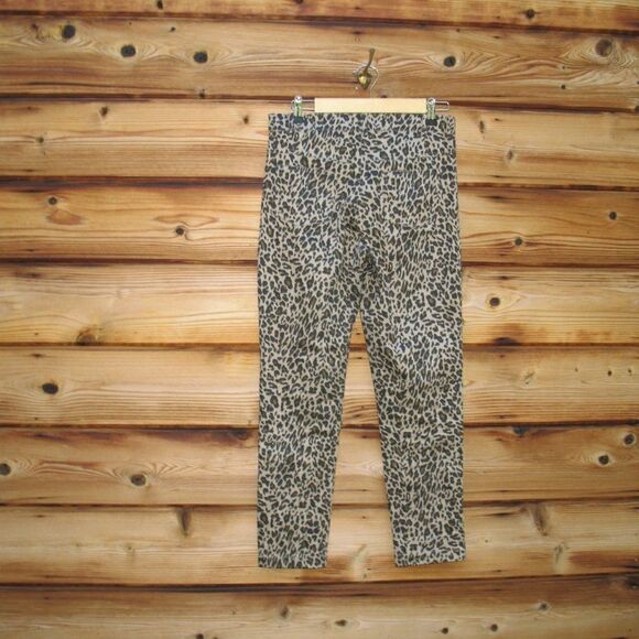 Gretchen Scott Stretch Leopard Jeans S 30 - Picture 5 of 7